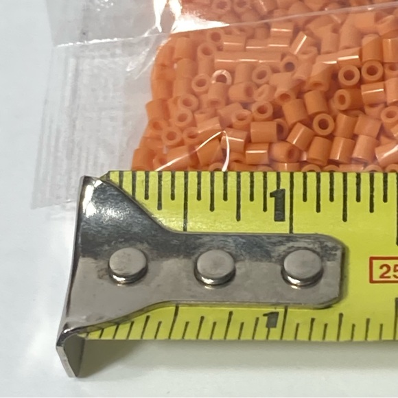 Perler Orange Mini Beads 30 Packs (2000 Beads per Pack) Small Butterscotch Craft - Picture 9 of 14